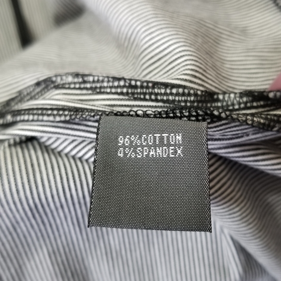 Gorgeous buckle strap sleeve peplum shirt jacket size 2 - Picture 7 of 7